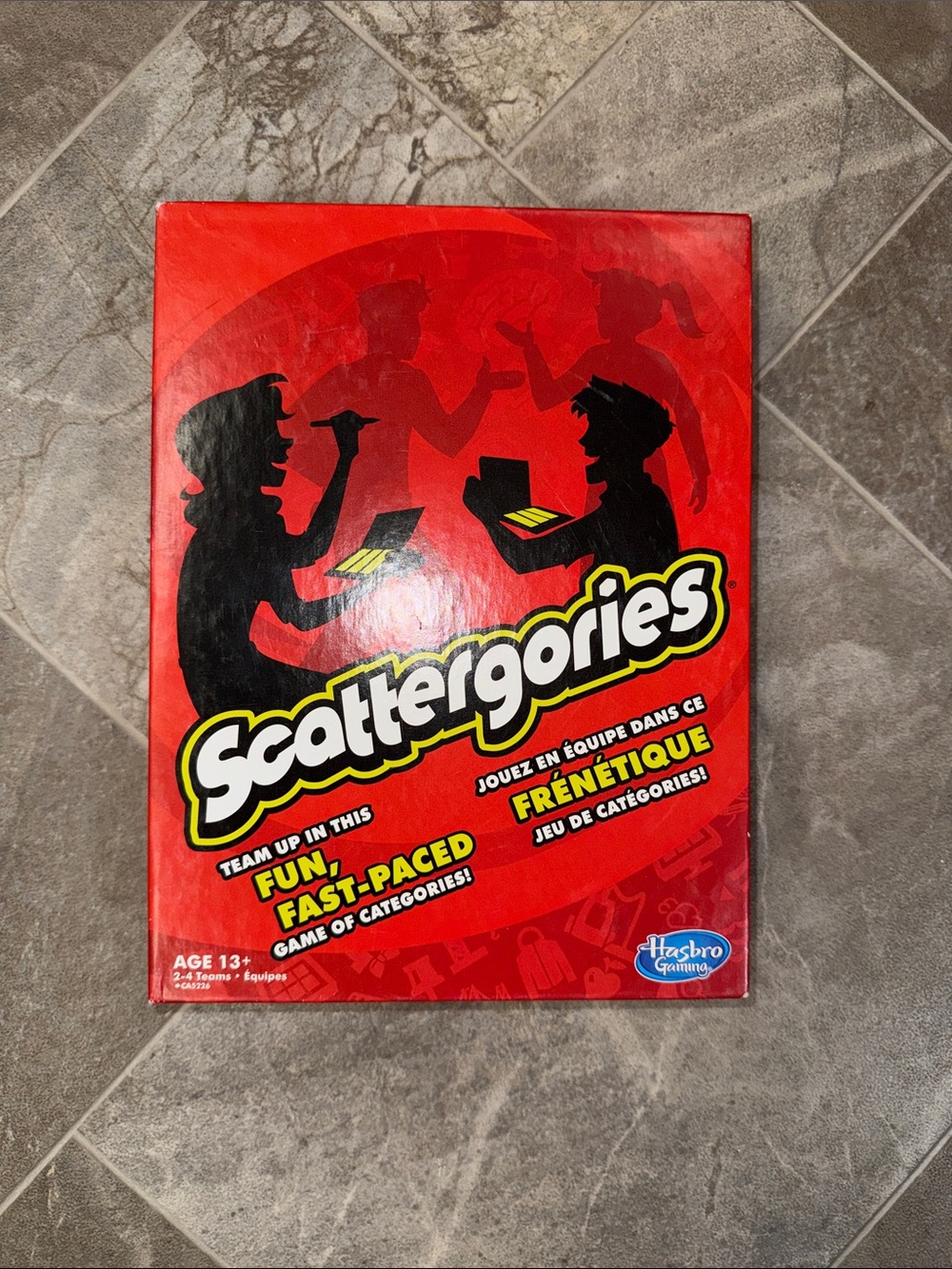 Scattergories Board Game - Red